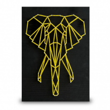 Купить string art lab набор для творчества стринг арт слон минимализм a4м003