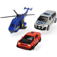 Купить игровой набор dickie toys "полицейская погоня", свет и звук ( id 14935031 )