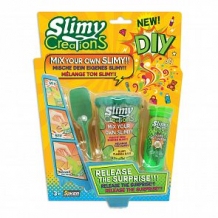 Купить набор для создания слайма slimy с игрушкой (зелен) ( id 12234910 )