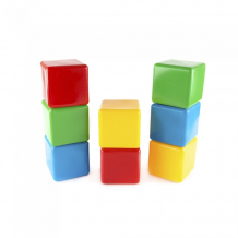 Купить развивающая игрушка пластмастер набор большие кубики 14022