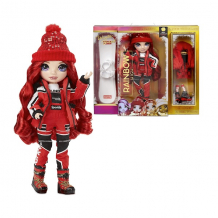 Купить rainbow high 574286 кукла winter break fashion doll- ruby anderson (red)