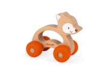 Купить каталка-игрушка janod для малышей лисичка j04614
