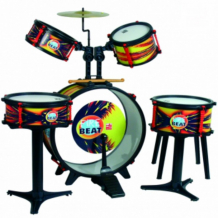 Купить музыкальный инструмент reig барабанная установка файр-бит (5 барабана) 636
