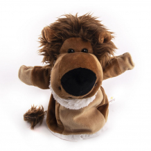 Купить мягкая игрушка gulliver рукавичка лев, 25 см. 75-12101