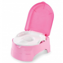 Купить горшок-подножка 2 в 1 summer infant my fun potty pink, розовый summer infant 997168831