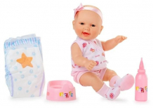 Купить berjuan s.l. кукла bebe pipi в розовом костюмчике 30 см 512br