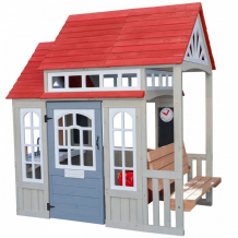 Купить kidkraft деревянный игровой домик для улицы вилла брейвуд p280103_ke