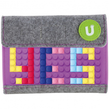 Купить пиксельный кошелек upixel «pixel felt small wallet», фиолетовый ( id 8291104 )
