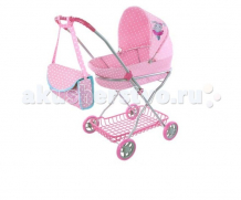 Купить коляска для куклы mary poppins зайка люлька 67311
