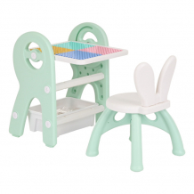 Купить pituso стол и стул для конструирования и рисования un-zy03