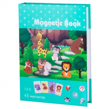 Купить magnetic book tav034 развивающая игра &quot;в зоопарке&quot;