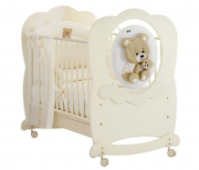 Купить детская кроватка baby expert abbracci by trudi качалка 1lt*abbracc