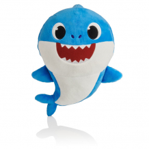 Купить мягкая игрушка baby shark музыкальная плюшевая папа акуленок 61032