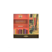 Купить набор твердой художественной пастели koh-i-noor "gioconda", 24 цвета ( id 10627338 )