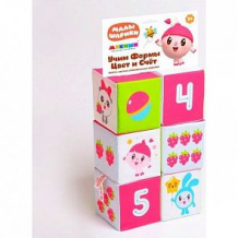 Купить кубики мякиши малышарики учим формы цвет и счет ( id 8578501 )