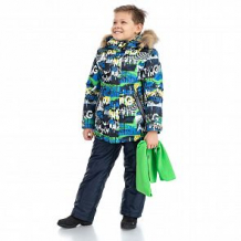 Купить комплект куртка/полукомбинезон/шарф alpex, цвет: синий/зеленый ( id 11693320 )
