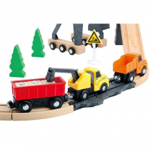 Купить tooky toy игровой набор железная дорога строительная площадка th682 th682