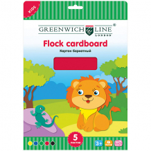 Купить бархатный картон а4 greenwich line 5 цветов 5 листов ( id 7044129 )