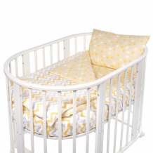 Купить постельное белье sweet baby colori в круглую/овальную кровать (4 предмета) 
