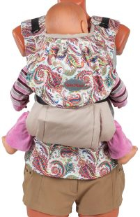 Купить слинг-рюкзак чудо-чадо стиль, цвет: бежевый ( id 2998612 )