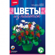 Цветы из пайеток "Земляника", LORI ( ID 4031959 )