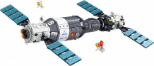 Купить конструктор zhegao покорение космоса космическая станция (1608 деталей) ql0243
