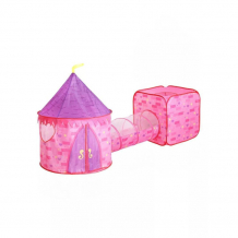 Купить наша игрушка палатка игровая с туннелем замок принцессы 201115226