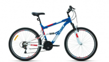 Купить велосипед двухколесный altair mtb fs 26 1.0 рост 16" 2021 