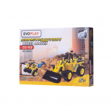 Купить конструктор evoplay "wheel loader", 261 деталь ( id 8609282 )