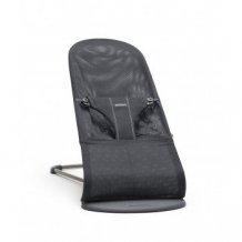 Купить кресло-шезлонг babybjörn bliss mesh, цвет: серый babybjorn 996892386