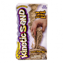Купить kinetic sand 71400 кинетик сэнд кинетический песок для лепки 910 грамм, коричневый