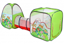 Купить наша игрушка палатка игровая с туннелем волшебный сад 200561618