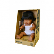 Купить miniland кукла девочка латиноамериканка 38 см 31158