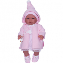 Купить кукла-пупс asi мария в розовой кофте с капюшоном 43 см, арт 362960 ( id 10034552 )