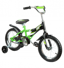 Купить велосипед leader kids g14bd622, цвет: зеленый/черный ( id 5071801 )