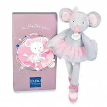 Купить мягкая игрушка doudou et compagnie мышка балерина 25 см dc3975