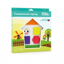 Купить головоломка-сортер el`basco toys "домик" ( id 8865028 )