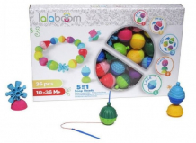 Купить развивающая игрушка lalaboom набор (36 предметов) bl300