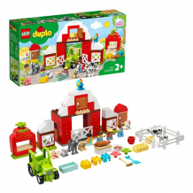 Купить lego duplo 10952 конструктор лего дупло фермерский трактор, домик и животные