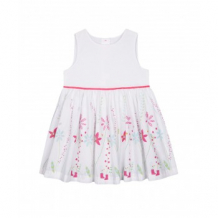 Купить платье "цветочки", белый, розовый mothercare 4181246