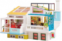 Купить robotime кукольный дом интерьерный любимый сосед (148 элементов) td05w
