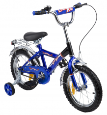 Купить детский двухколесный велосипед leader kids g14bd213, цвет: синий ( id 2719346 )