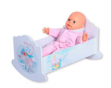 Купить кроватка для куклы pema kids люлька слоник 43 см 1195