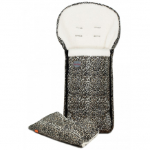 Купить чудо-чадо комплект зимний: конверт для новорожденного и муфта на коляску frost леопард коф11-003
