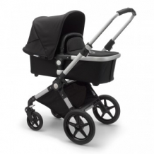 Купить коляска 2 в 1 bugaboo lynx, alu/black, стальной/черный bugaboo 997202986