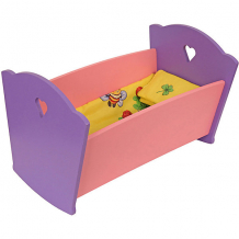 Купить набор кукольной мебели краснокамская игрушка кроватка с постельным бельем ( id 13018207 )