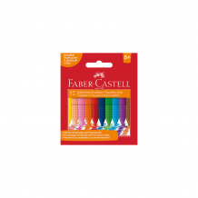 Купить мелки пластиковые faber-castell grip, 12 цветов ( id 12813481 )