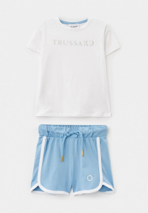 Купить футболка и шорты trussardi junior rtladn701701k14y