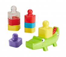 Купить развивающая игрушка fisher price пирамидка веселый крокодил drg34