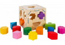 Купить деревянная игрушка томик сортер геометрические фигуры 967